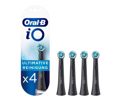 Szczoteczka elektryczna Oral-B Końcówka do szczoteczki iO Ultimate Clean EB4 (czarny)